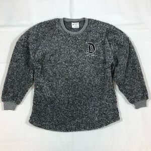 Disney Spirit Jersey Adult S Pullover Sweater Oversized Disneyland Resort Fuzzy